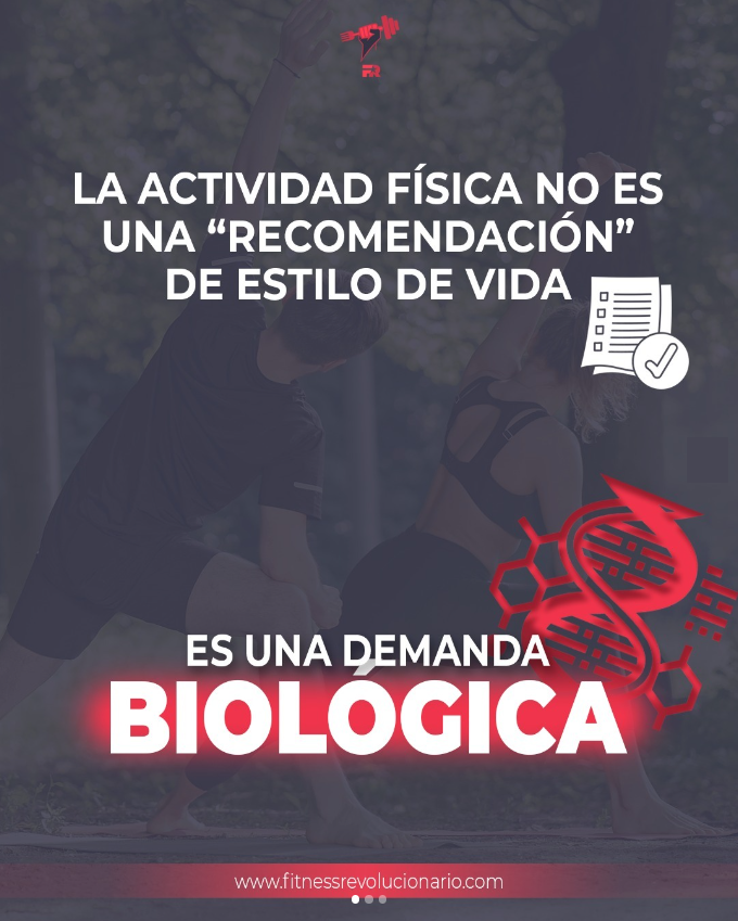FITrebelde's tweet photo. Tendemos a ver la actividad física como algo que nos ayuda a estar mejor.

En realidad, sin actividad física no podemos tener una salud "normal". https://t.co/NtUymcMpYH