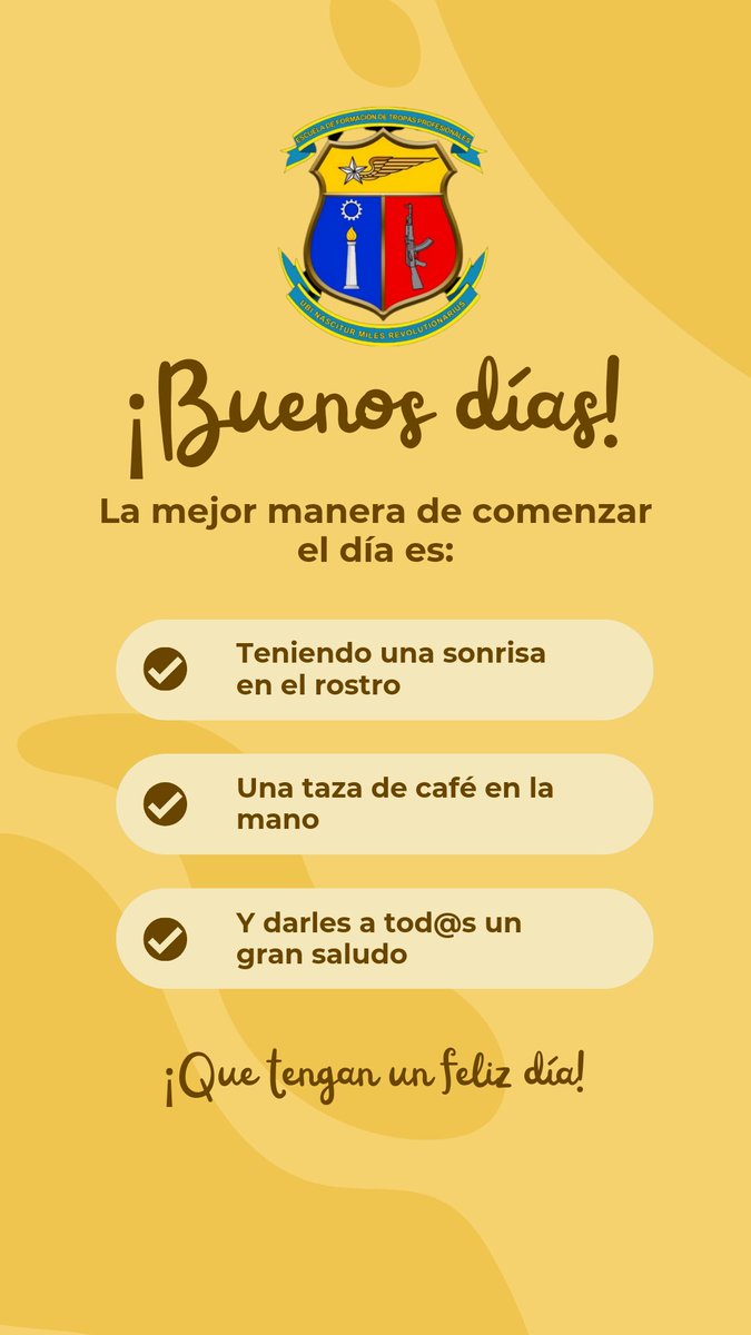 Efotrop38Amb's tweet photo. #08Ene|| ¡Buenos días! Que Dios bendiga tus planes y haga llegar hasta ti, mucha salud y abundancia. Que cada paso que des esté marcado por el progreso y la mano poderosa de Dios, que tu jornada este llena de momentos hermosos y llenos de felicidad. https://t.co/7HRhce5TXQ