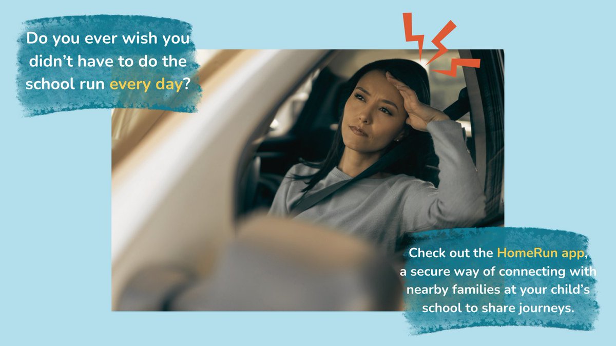 No one likes to start their day sitting in traffic 😵‍💫. Imagine how many fewer cars would be on Oxford's roads if 1 in 4 school runs didn't happen. If we share school journeys, we can keep the roads clearer and make everyone's commute more pleasant. Learn more from @HomeRunTeam