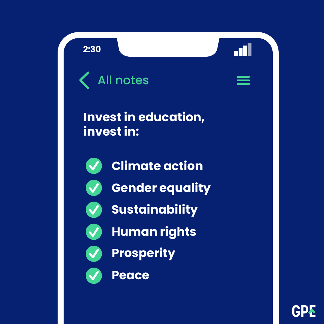GPforEducation's tweet photo. Take good note of why we need to #FundEducation https://t.co/5rZAyxlcfG