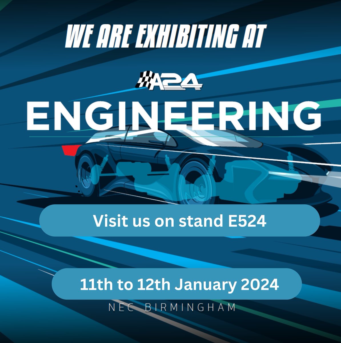 BrudererUK's tweet photo. A FEW DAYS UNTIL 2024 AUTOSPORT ENGINEERING - Part of the Autosport International Car Show at the NEC Birmingham, 11-12 January 2024. We're there exhibiting our portfolio, from small tooling components to full turnkey solutions!
#Bruderer #Autosportengineering #Ukmanufacturing https://t.co/nmJ1JtBMYK