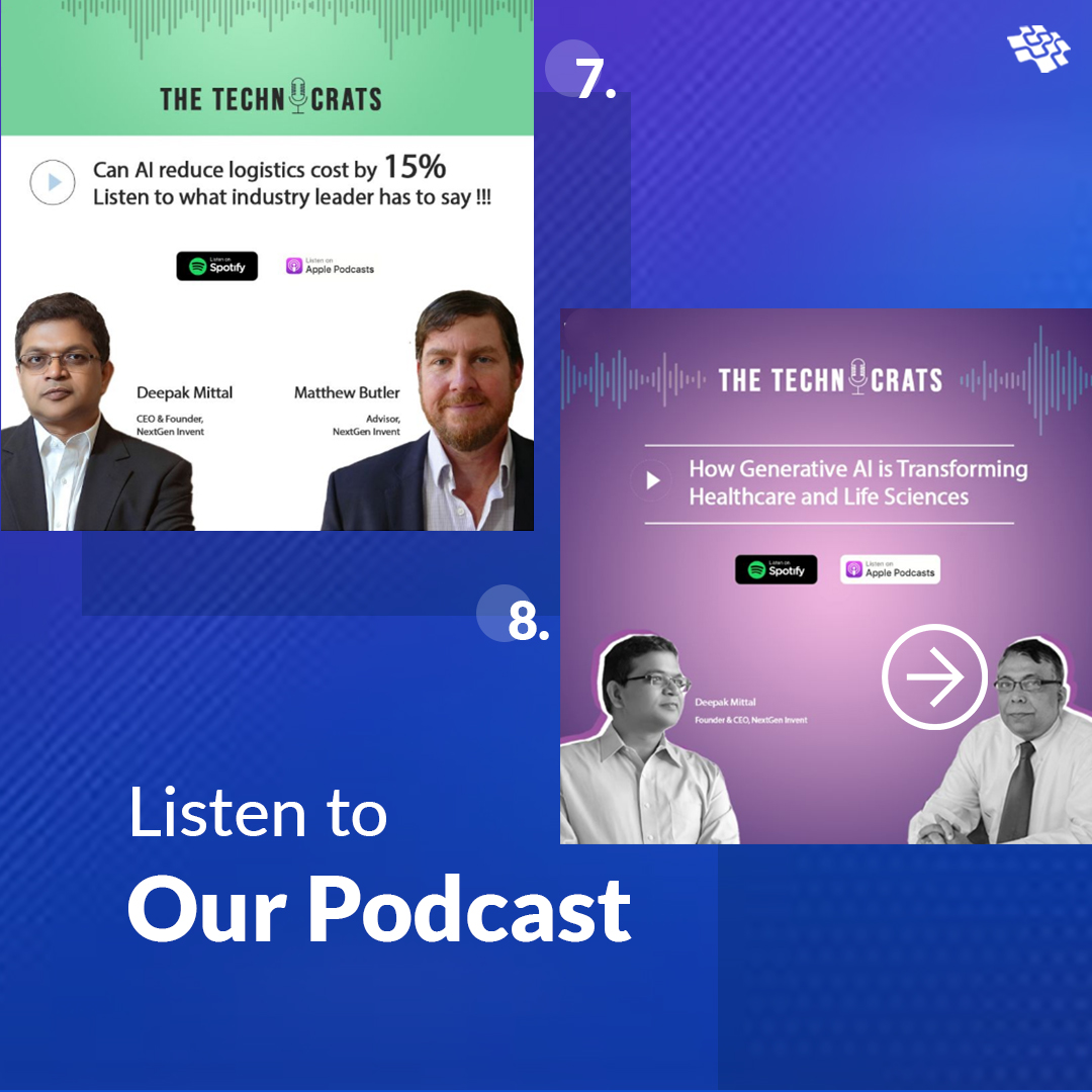 NextGenInvent's tweet photo. Cheers to 2023:Unveiling @NextGenInvent's Top 10 Insights! Dive deep into our top-performing blogs, from elevating #ChatGPT to mastering prompt engineering. Explore AI's impact in supply chain &amp; healthcare on podcasts at @Spotify &amp; @Apple 
#nextgeninvent https://t.co/aRCseBHxAf