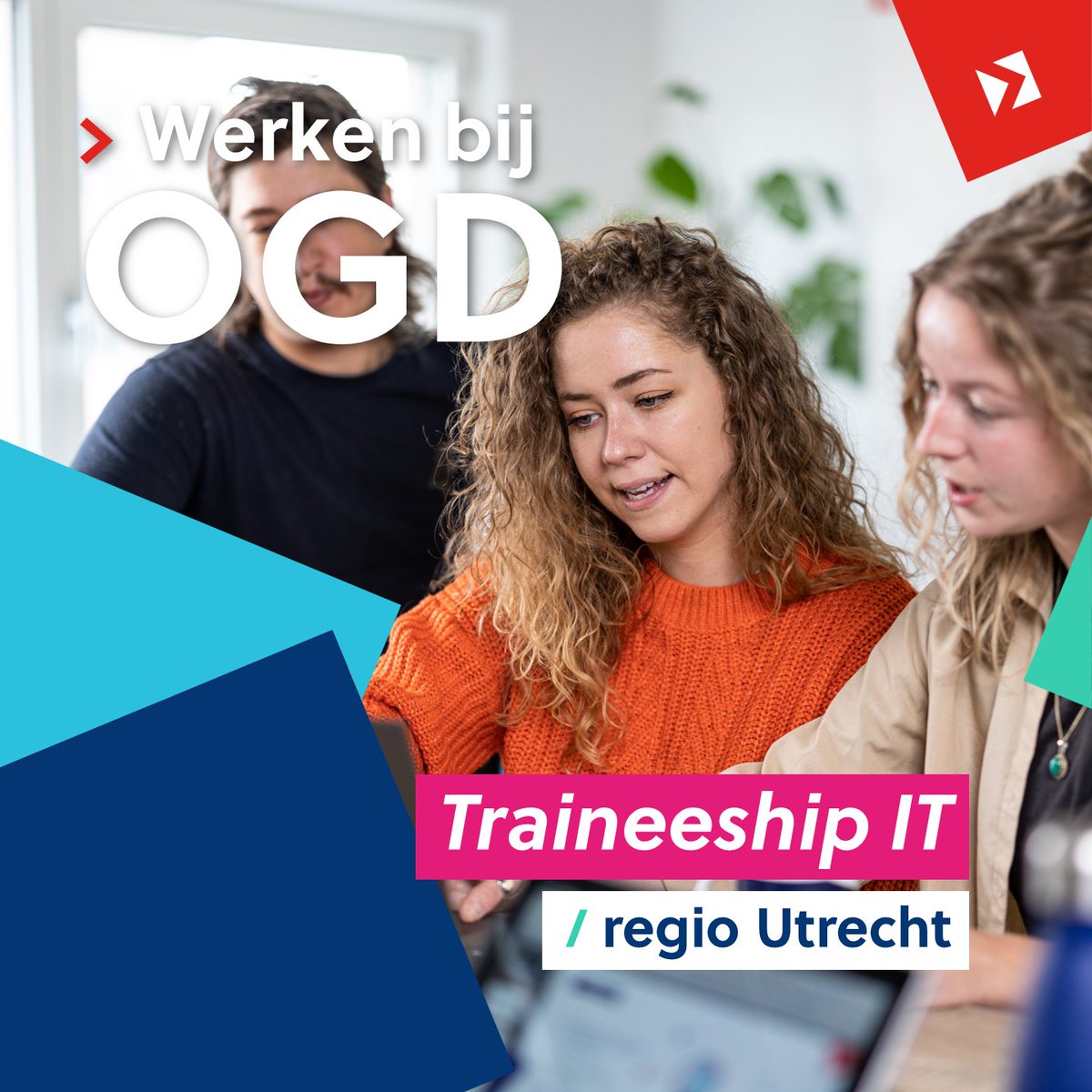 Hbo of wo diploma in de pocket en (betaald) werken &amp; leren bij OGD? 💰🎓 Dat kan met dit toffe IT-traineeship! Check de vacature via de onderstaande link.

ow.ly/M5Vq50NhV7m

#vacature #jebaanismeerdanwerk #werkenindeict #traineeship #it #starter #trainee