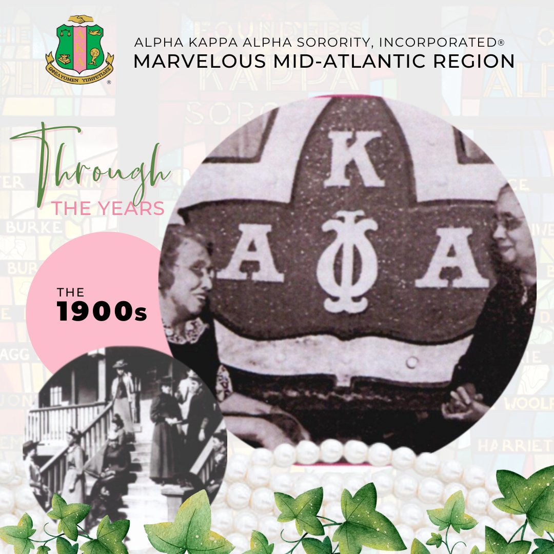 MidAtlanticAKA's tweet photo. Alpha Kappa Alpha Sorority, Inc. was founded January 15, 1908, at Howard University’s Miner Hall in Washington, D.C. “By merit and by culture” embodies the ideals for Negro progress. #AKA1908 #AKAMAR 💚🩷 https://t.co/0OT8tw83PH