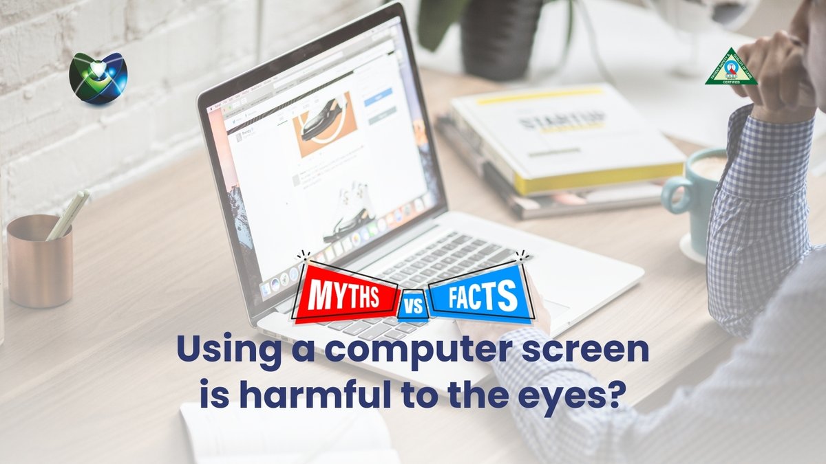 MehtaEyeClinic's tweet image. Myth: Using a computer screen is harmful to the eyes.
Fact: Although using a computer screen is associated with eye strain or fatigue, it is not harmful to the eyes.

#myth #computerscreen #harmful #fact #eyestrain #fatugue #eye #eyes #eyecare #vision #MehtaEyeClinic