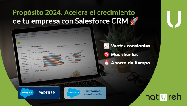 📣 Si uno de tus propósitos en 2024 es acelerar el crecimiento de tu empresa. Gestiona marketing, ventas y servicios con la plataforma líder, #Salesforce #CRM:
📈 ¡Ventas constantes!
🎯 ¡Más clientes satisfechos!
⏰ ¡Ahorro de tiempo conectándolo todo!
👉 bit.ly/3ywT3xq