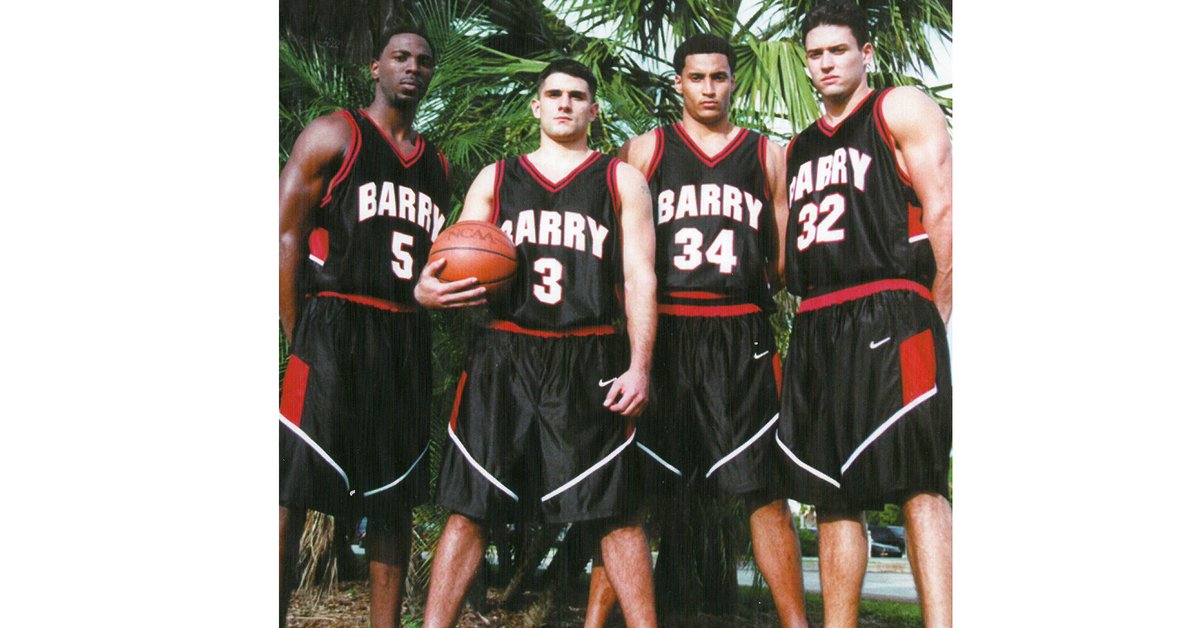 GoBarryBucs's tweet photo. We continue our #Barry40 celebration with a look back at the 1999-2000 academic year. Send us your favorite memories from the 99-00 season and we will share them in our story throughout the week  
#GoBarryBucs https://t.co/ifh8WMZ1GV
