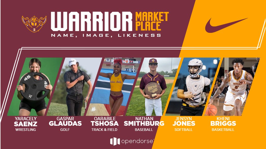 IHCC Athletics (@ihccathletics) on Twitter photo New year, new ways to support Indian Hills Student-Athletes👏
From video shoutouts to product partnerships, visit the Warrior Marketplace today to team up with your favorite <a href="/indianhills/">Indian Hills College</a> student-athletes⤵️
🔗opendorse.com/indian-hills New year, new ways to support Indian Hills Student-Athletes👏
From video shoutouts to product partnerships, visit the Warrior Marketplace today to team up with your favorite <a href="/indianhills/">Indian Hills College</a> student-athletes⤵️
🔗opendorse.com/indian-hills