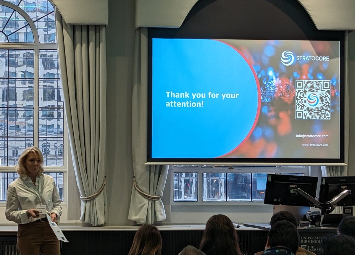 AGC_Stratocore's tweet photo. We hope you enjoyed @stratocore's Technobite by @LHW_Stratocore @RoyalMicroSoc #UKFCM2024 We'll be around for questions and a conversation 😉 ☕ 🗣️ #PPMS @unibirmingham #CoreFacilityManagement #Asset #management https://t.co/X6nOJIbw5G
