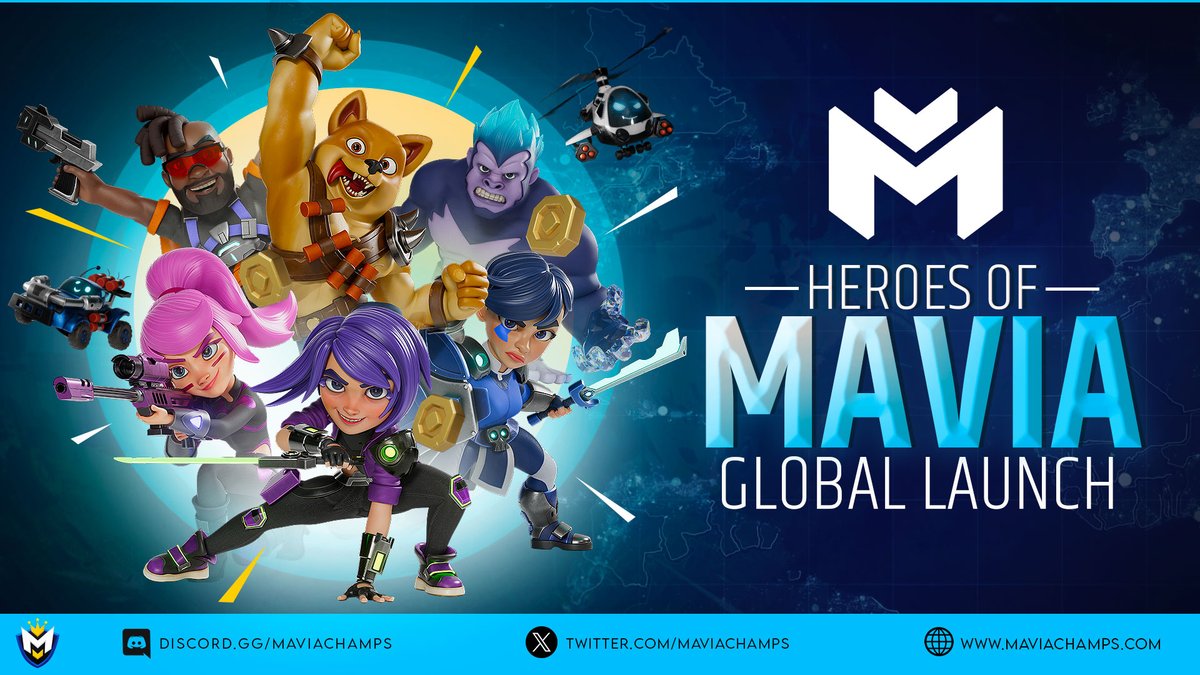 WHO IS READY? 😍 We are all excited for Heroes of Mavia’s global launch! 💫 👉 Show us your excitement replying with a GIF! #Web3