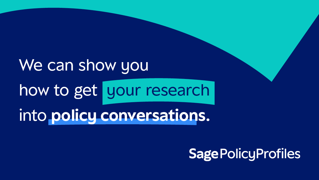 '...we are absolutely trying to make it easy for researchers...to understand more thoroughly the value of their work.” @CamilleGamboa discusses Sage Policy Profiles, a free tool powered by @overtonio, on a new @copyrightclear podcast episode. Learn more: velocityofcontentpodcast.com/research-the-r…