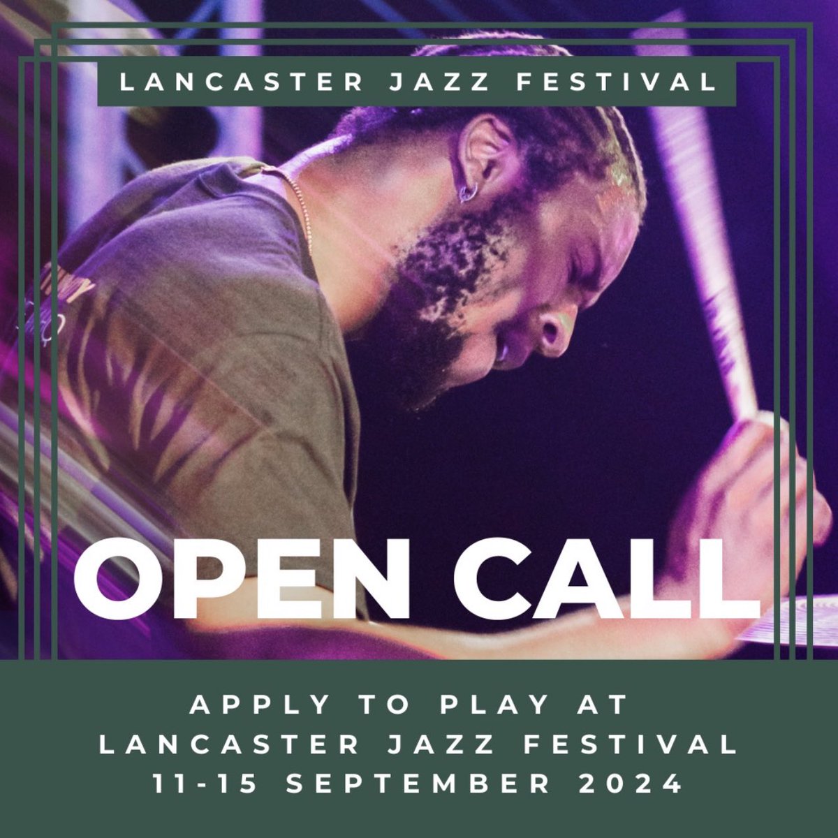 The deadline to apply for #LancasterJazz24 is looking so don’t miss out and apply today! We love to showcase emerging as well as established artists, so if you’re new on the scene send in an application because we want to hear from you. lancasterjazz.com/2023/11/27/app…