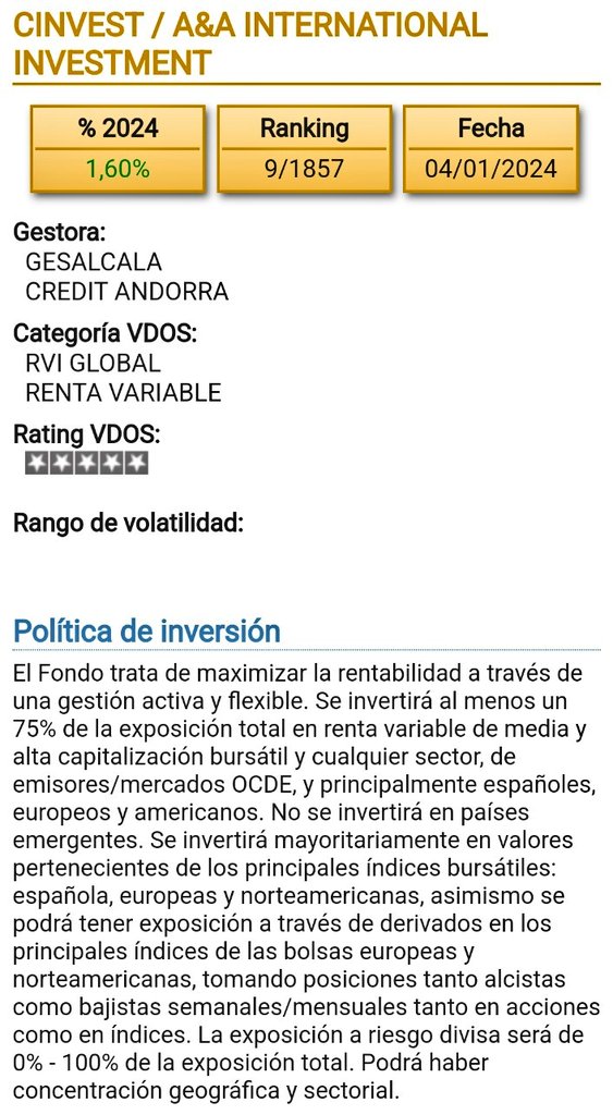 AneirosChan's tweet photo. #Fondos de Inversión para 2024:

📈Renta Variable: A&amp;A Int.Investment
(ISIN: ES0174115065)

📈Renta Mixta Europea: Octagón
(ISIN: ES0174115099)

👉Sin límites de capital ni permanencia.
👉Disponible en https://t.co/Xcvw1o7PmU 

#Bolsa #FondoInversion #Inversion https://t.co/TtmI7rOpow
