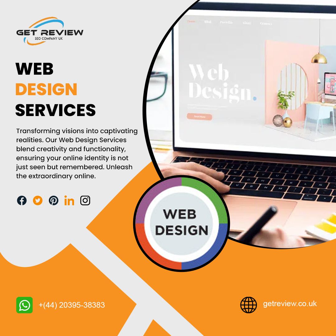 GetReviewUK's tweet photo. Experience top-tier website design services in the UK. Our skilled designers craft visually impressive and responsive websites, enhancing your business presence.⚡

For more info visit🌐: https://t.co/GgMpSqmCof
Call☎️: + (44) 20395-38383
Email📧: info@getreview.co.uk

#webdesign https://t.co/IlXlN2ifVn