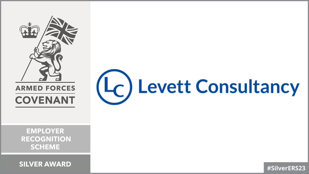 Congratulations to digital transformation specialists Levett Consultancy on successfully revalidating their ERS Silver Award in 2023! Thank you for your ongoing support of Defence and the Armed Forces community! #SilverERS23 @Essex_LL @7thRats @DRM_Support