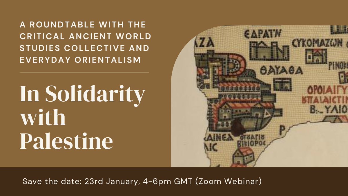🚨Jan. 23 4-6pm GMT on Zoom: 

In solidarity w 🇵🇸: A rountable w CAWS &amp; EO

w <a href="/fadelalutol/">Fadel alutol</a> <a href="/GMAndreou/">GMAndreou 🍉</a> <a href="/aditilrao/">Aditi</a> Sabiha Allouche, Falestin Naïli, S. Sayyid &amp; Santiago Slabodsky

🙏🏼 <a href="/LuxMea/">Dr Marchella Ward (always 'Chella')</a> &amp; Mathura Umachandran for the idea and co-organizing w us ❤️

rsvp: docs.google.com/forms/d/e/1FAI…