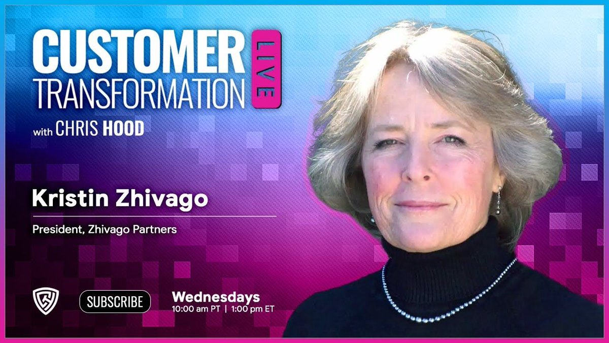 KristinZhivago's tweet photo. Customer Transformation Live: Kristin Zhivago
Go watch 👉 https://t.co/voqVvU5XHZ
#customertransformationlive #KristinZhivago #ChrisHood #podcast #customermindset #business https://t.co/GRA9WAjzJN
