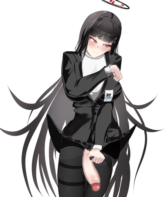 スカートにふたなりおちんちんが収まらないリオ会長#ふたなり 