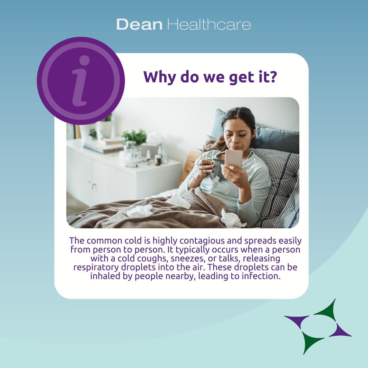 deanhealthcare's tweet photo. Understanding the common cold: Swipe to learn more about this pesky virus and ways to stave off the effects, post Christmas!

#cold #commoncold #thecold #nose #runnynose #sneezing #cough #coughing #info #information #healthcare #health #care #medical #didyouknow https://t.co/CTqDrpGelI