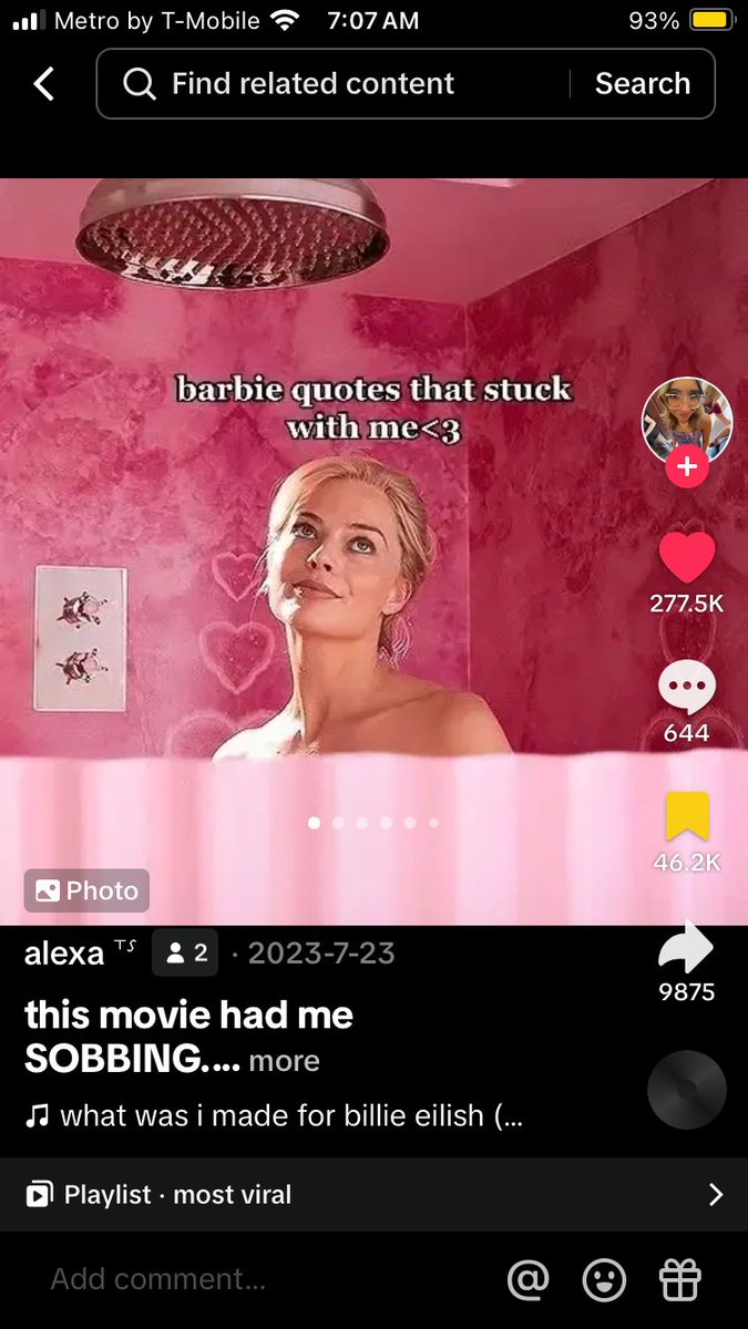 _lightuptheskye's tweet photo. for anyone who completely misses the point of the barbie movie: https://t.co/gHzwo4PRPX