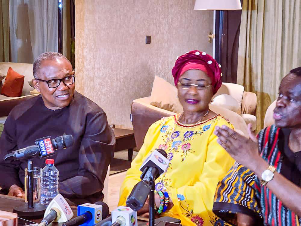 PeterObi's tweet photo. Yesterday, I joined other notable and respected African voices like Prof P. L. O Lumumba from Kenya, Dr. Arikana from Zimbabwe, and a host of others, at The Convention tagged 'Igniting The Voices of Africa,' organized by New Africa Foundation, in Accra, Ghana. https://t.co/TqWudbVByB