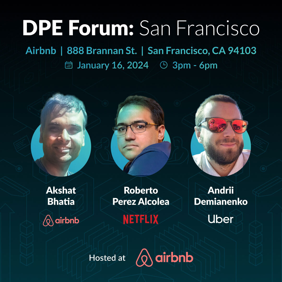 📅 In SF, Jan-16: #DPEForum at Airbnb HQ... Andrii Demianenko from @UberEng 🚗presents: “Redefining Developer Experience Observability: Improve Actionable Insights using Higher Level Metric” Seats are limited! 👇 event.gradle.com/dpeforumsanfra…