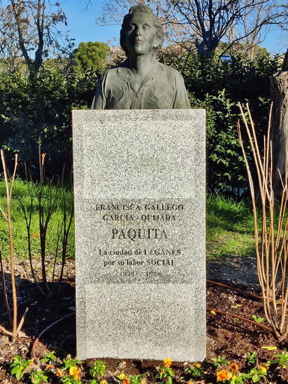 AytoLeganes's tweet photo. 🗓️ Mañana, 9 de enero, se cumplen exactamente 100 años del nacimiento de Paquita Gallego, alma mater del comedor social que lleva su nombre desde los años 70. 

💒 En conmemoración de esta efeméride, mañana se ofrecerá una misa en la ermita de San Nicasio a las 19:00 horas. https://t.co/sphliQ0LRS