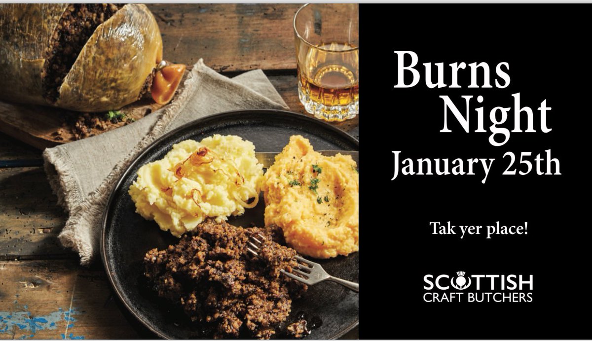 The festive season is behind us. The haggis season is OPEN! Warm, reekin, rich! The most rustic and iconic Scottish dish, hand prepared by your local Scottish Craft Butcher. Just add neeps n tatties. Go on tak yer place! #Haggis #Burns #traditional #Scottish #craftbutcher
