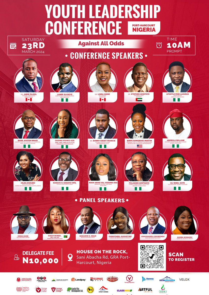 AdaAchusim's tweet image. The youths of today holds the key to unlocking a world brimming with opportunities, driving sustainable development and shaping a brighter future for generations to come. Join 3000 young entrepreneurs and leaders for JPI Youth Leadership Conference.