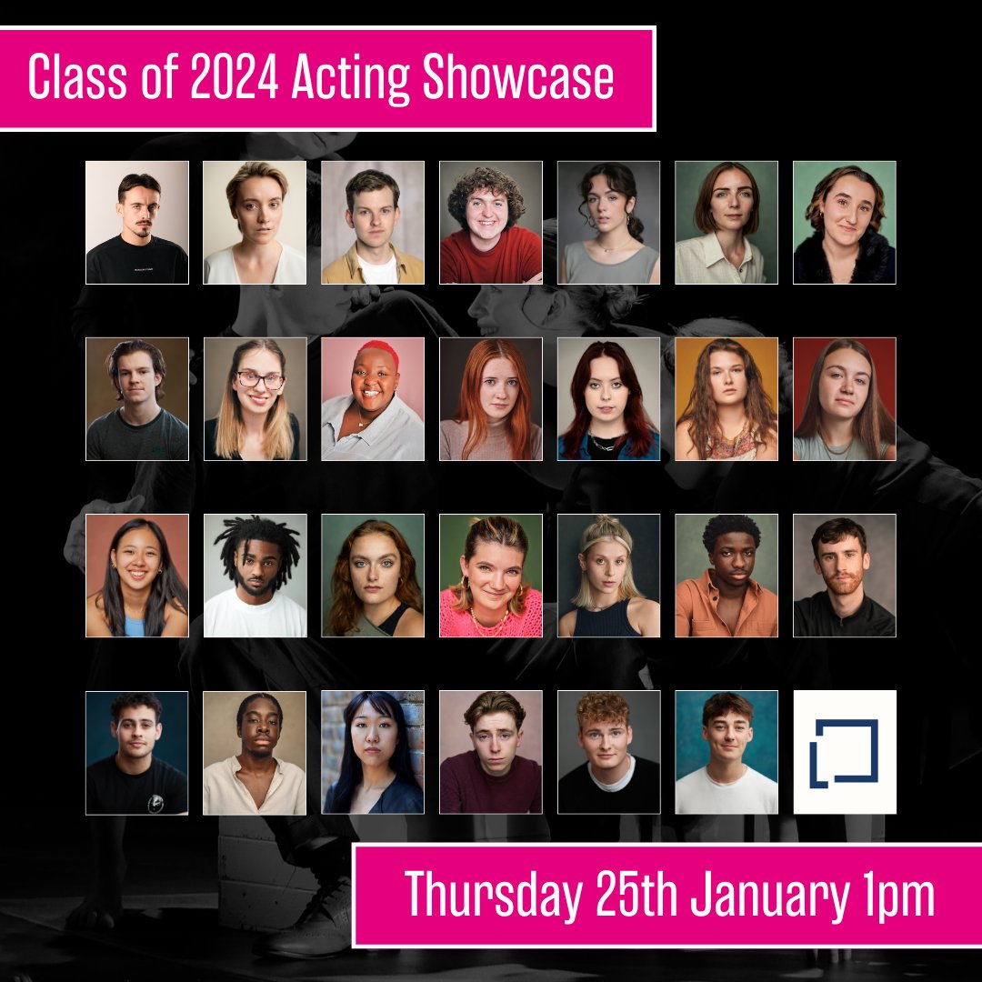 Our fabulous Acting + Actor Musician students have their showcases on the 25th + 26th January at 1pm in the Venue. We're offering industry professionals a free ticket to come as an opportunity for our students to network 🎶💙 Email pa-agency@leedsconservatoire.ac.uk for a ticket