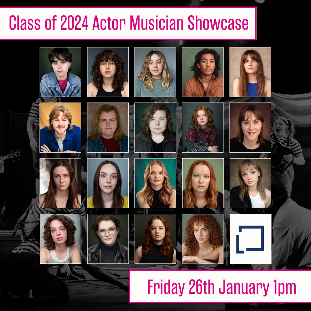 LeedsMusicDrama's tweet image. Our fabulous Acting + Actor Musician students have their showcases on the 25th + 26th January at 1pm in the Venue. We're offering industry professionals a free ticket to come as an opportunity for our students to network 🎶💙 Email pa-agency@leedsconservatoire.ac.uk for a ticket