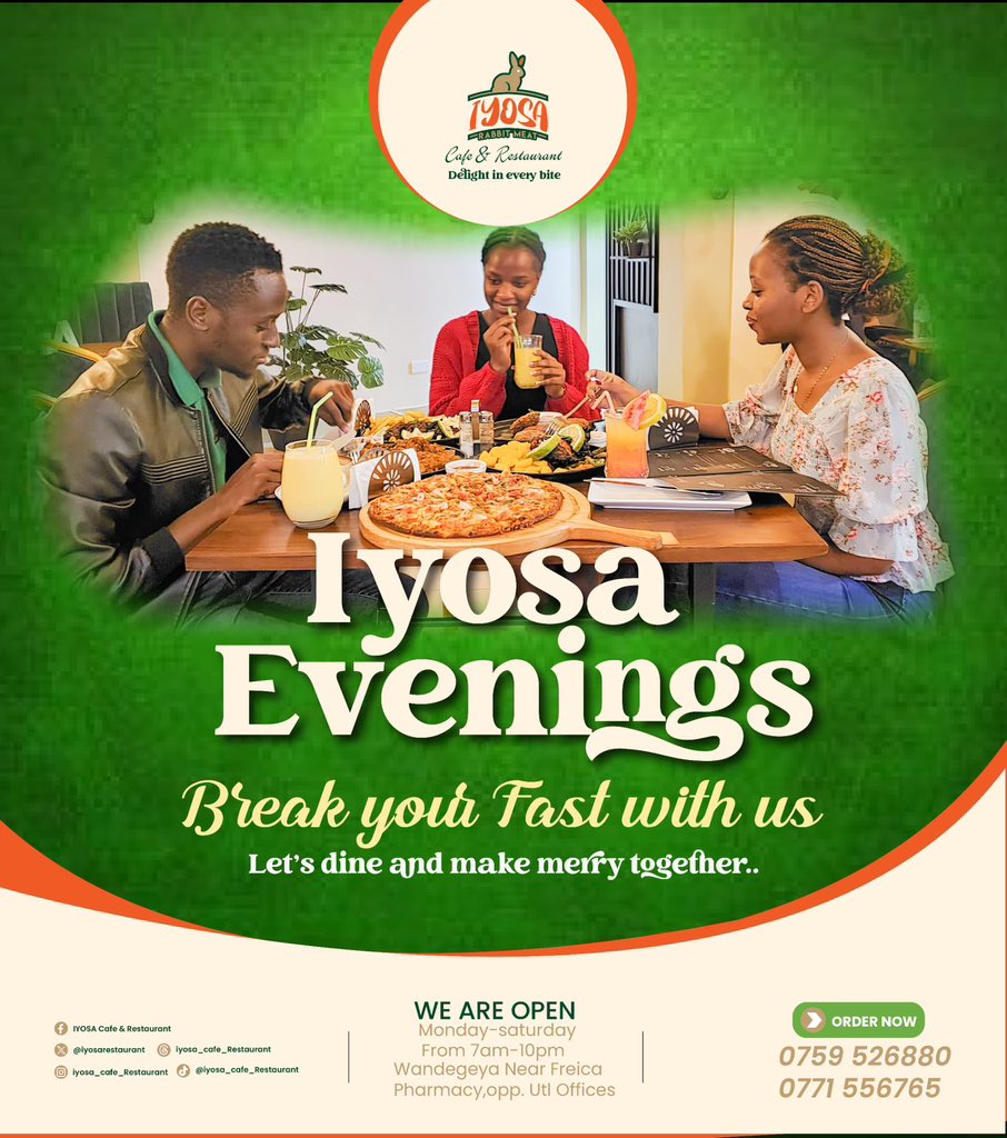 iyosarestaurant's tweet photo. An enchanting fusion of twilight and taste: Join us for IYOSA EVENINGS that seamlessly blend flavors and ambiance, creating the perfect setting to break your fast in style. Elevate your evenings, one delicious moment at a time.
#Breakyourfast.
#DelightInEveryBite. https://t.co/Y1E7shJTal