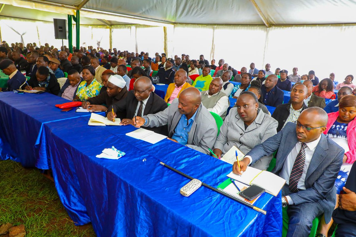 KWamatangi's tweet photo. Meeting with top County officials, stressed the importance of prioritising high-quality service delivery to ensure our residents get value for their money.
Our people deserve nothing less than excellence and it is our collective responsibility to uphold this standard. https://t.co/VQHFSxkaf2