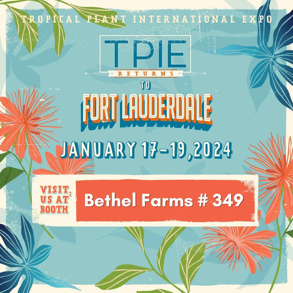 Join us at TPIE 2024 in Ft Lauderdale for some amazing swag and special surprises! 🎉 Don't miss out on the fun – we can't wait to see you there. #TPIE2024 #bethelfarms #gottagograss #sodpods #nutripod
