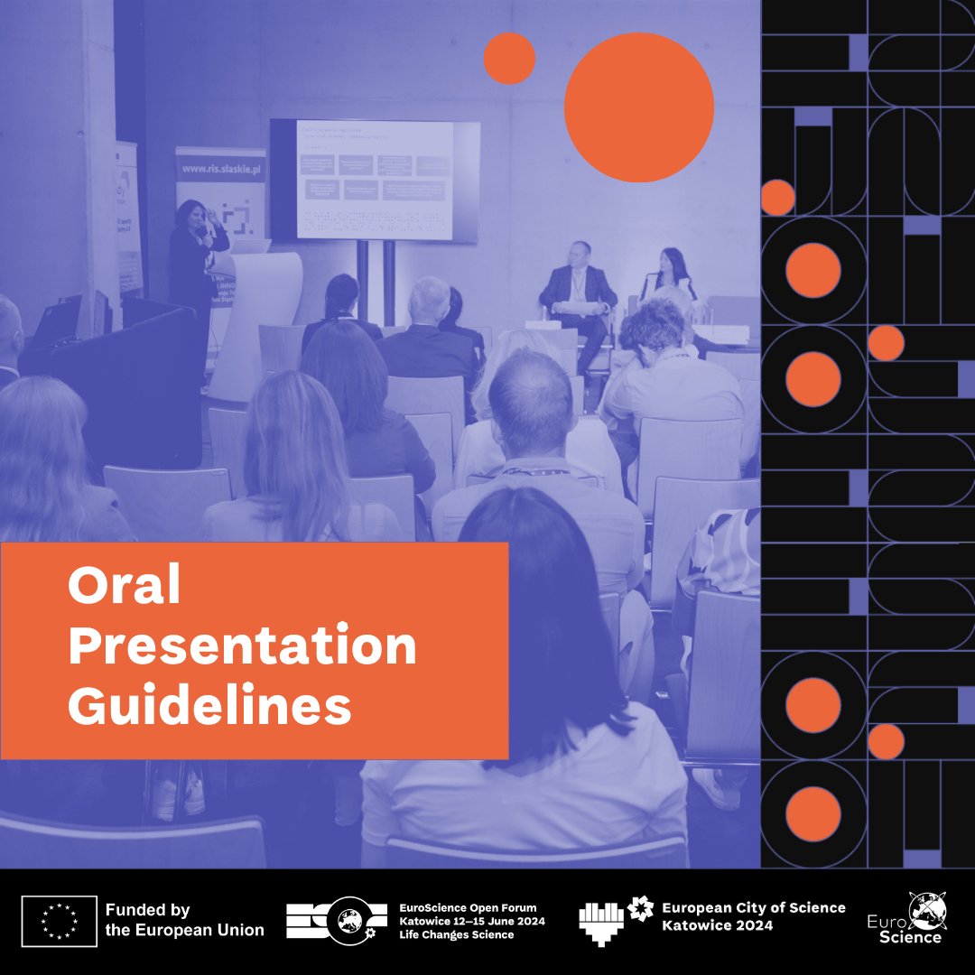 Would you like to deliver an oral presentation at #ESOF2024? 🗣️ You can choose between several forms: 1️⃣ lecture,  2️⃣ TED Speech, 3️⃣ debate and 4️⃣ series of related speeches. For submission details, visit esof.eu/call-for-appli… 🌐