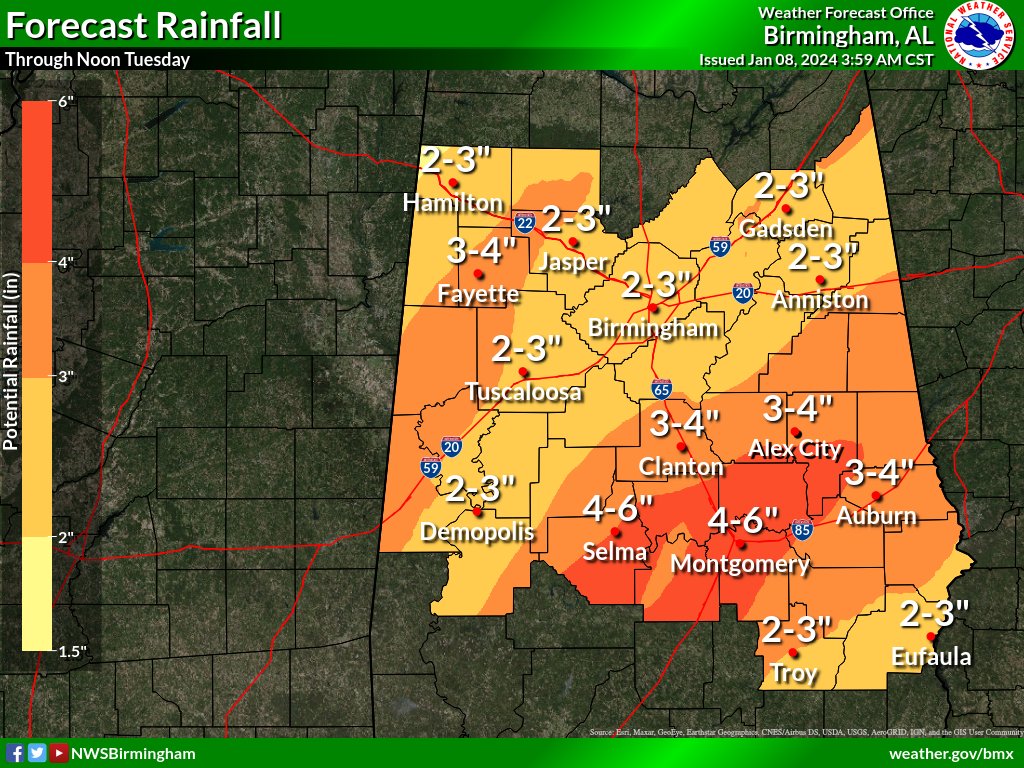 Winter Storm Warnings In Effect For Alabama | Birmingham, AL Patch, image size:1024x768