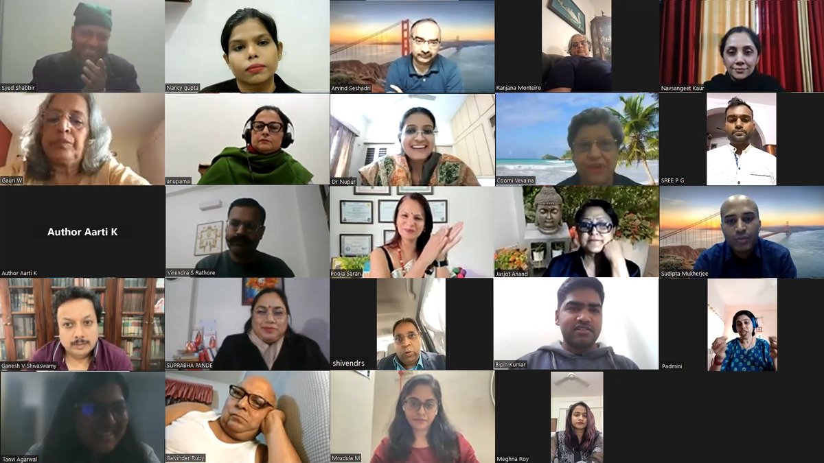 WhiteFalconpub's tweet photo. A heartfelt thank you to our incredible authors who dedicated their time to make our Virtual Authors Readers Meet on Jan 6, 2024, a resounding success! Let’s continue to inspire and uplift through the power of storytelling!
#AuthorsMeet #LiteraryCommunity #Gratitude #Story https://t.co/NXuK7nSPiC