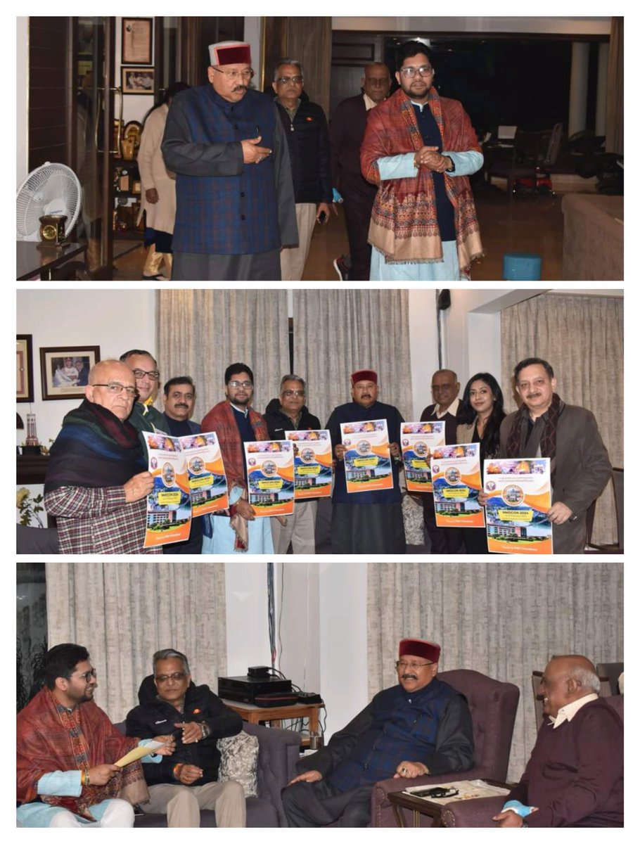 राष्ट्रीय अधिवेशन, 24-25 फरवरी 2024
AIIMS ऋषिकेश में होने जा रहे नेशनल मेडिकोज ऑर्गेनाइजेशन (NMO) के राष्ट्रीय अधिवेशन NMOCON-2024 का पोस्टर प्रमोशन उत्तराखंड के पर्यटन मंत्री श्री सतपाल महाराज जी द्वारा किया गया।
<a href="/NMOBharat/">National Medicos Organization</a> <a href="/MP_NMO/">National Medicos Organisation Madhya Pradesh</a>