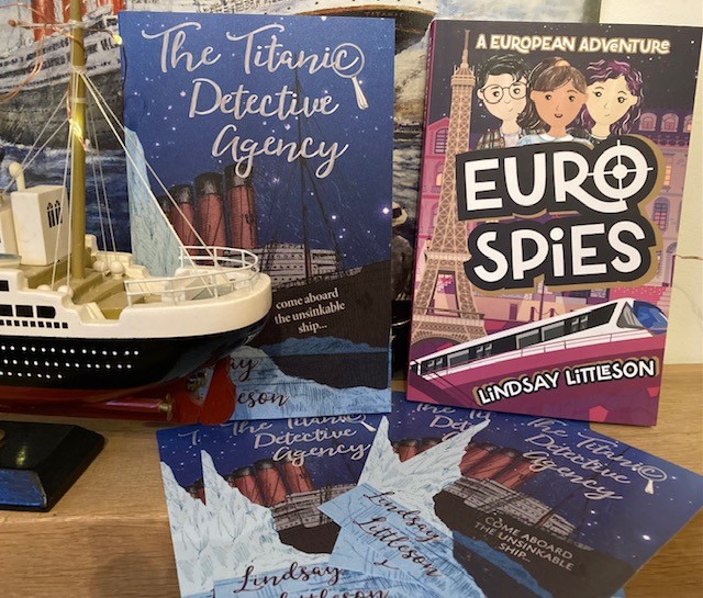 Back to school #giveaway! Winner gets a signed copy of The Titanic Detective Agency and Euro Spies, plus a chocolate bar and a class set of postcards. Both novels have free to download teachers' resource packs. Follow, like and RT to enter. Closes 10pm Sun 14 Jan. #bookgiveaway