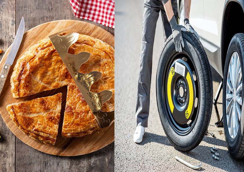 #epiphanie2024
Connaissez vous vraiment la galette ?
👉ne pas dépasser les 80 km/h au maximum et même les 65 km/h par temps pluvieux. 
👉ne doit vous servir que pour vous rendre dans un garage. 
👉ne pas parcourir + de 100km.

#securitéroutière