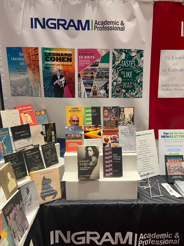 ManchesterUP's tweet photo. Did you attend the #MLA24 last week? Did you check out our lovely books on the @Ingram_Academic stand?
Our #ModernLanguageAssociation 30% off discount code MLA24 is still valid until 31st Jan
Find out out more here ๐
https://t.co/CX52YvmGlm https://t.co/bQzsEAQEDh