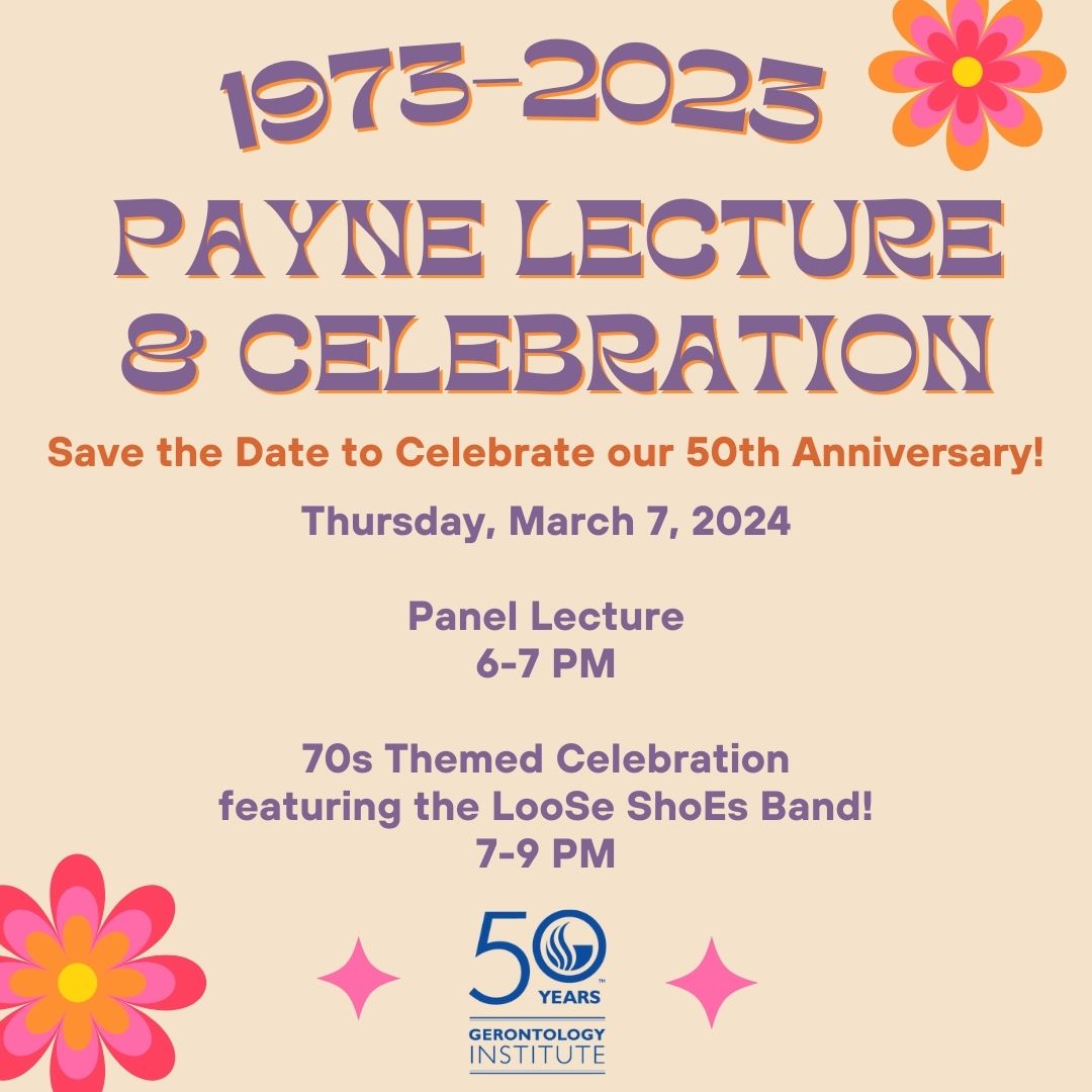 Welcome back to students and faculty! We are embarking on an exciting semester. Please save the date for our big celebration and Payne Lecture. We will be sending out the link to register very soon. More details to come. Have a great first day of classes!