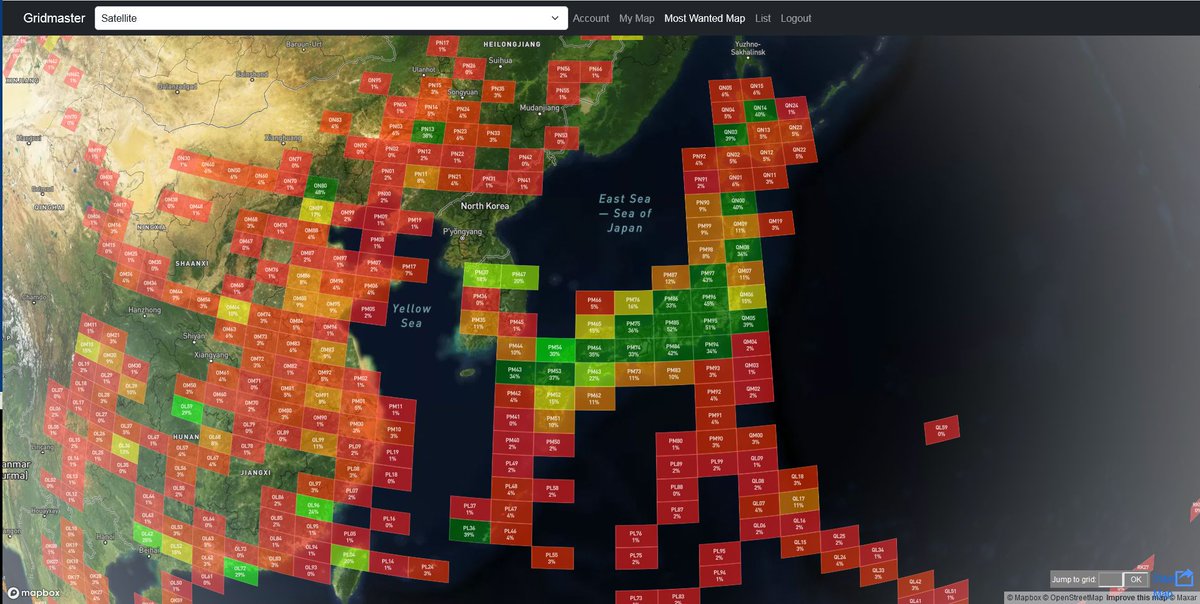 GridMasterで見るJAの珍グリッド
有人島に限る
割合は全ユーザーに占めるCFM率

PM41 0％ 甑島列島
PL14 1％ 西表島・与那国島など
PL37 1％ 伊平屋島の一部
QN24 1％ 網走市・知床半島など
2％ PL49,PL58,PM40,PM50,PN91,QL16
3％ PL24,PL55,PM93,QM19,QN11
4％ PL46,PL47,PL48,PM42,PM92,PN92