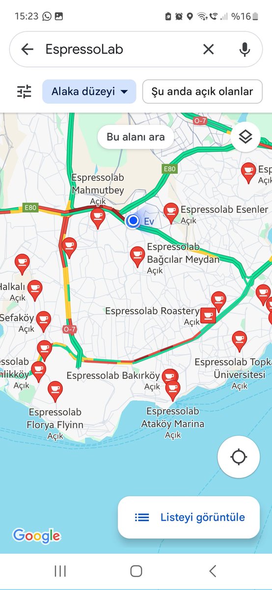 fayclon's tweet photo. Zincir Kahve firmalarının Bağcılar'ı tiye alma şekli. Bağcılar Meydanda bir tek @espressolabtr var... Ara mahalleler zaten bitmiş https://t.co/r2IS8NxBaS