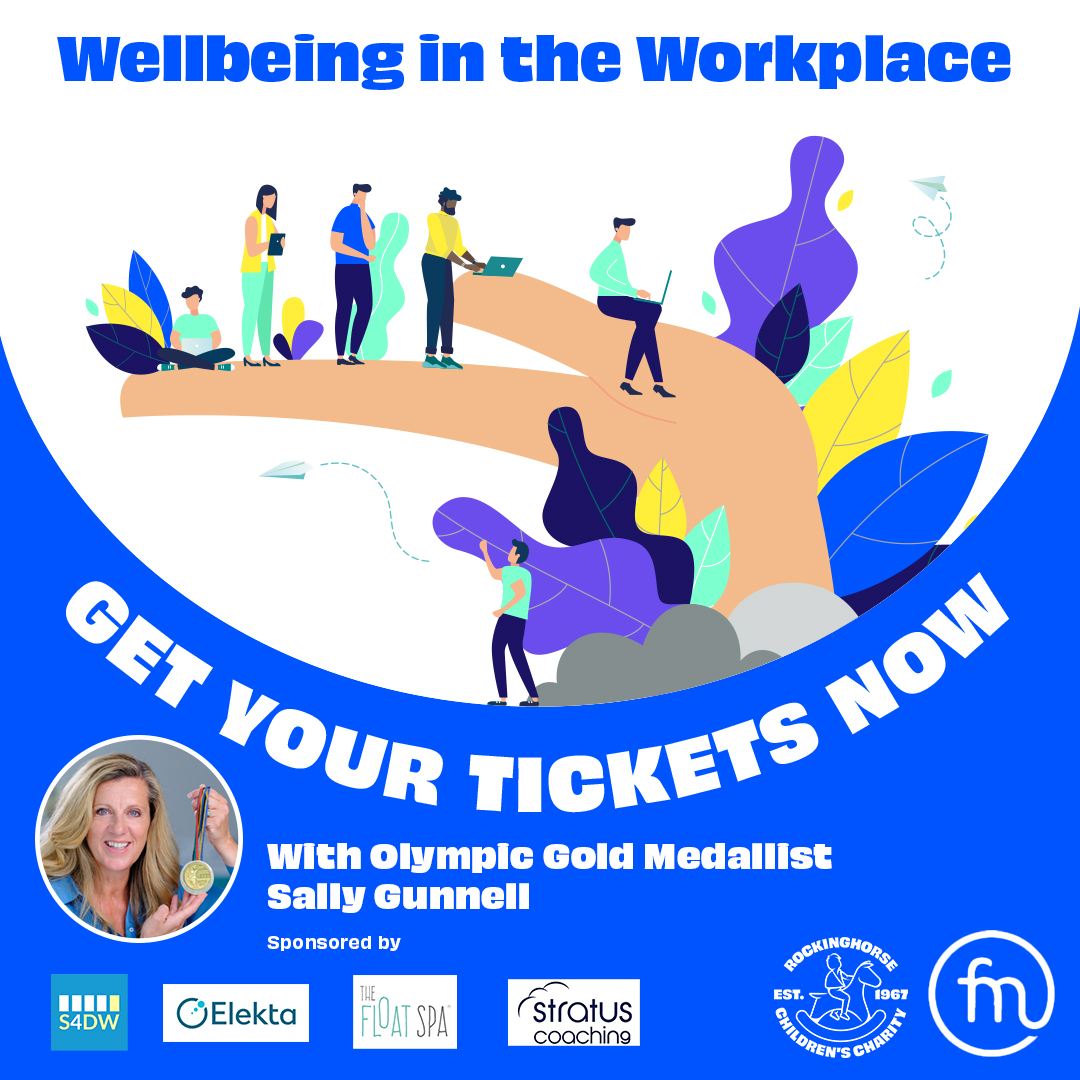 We're excited to announce our 'Wellbeing in the Workplace event @i360_brighton! In partnership with @emmacleary2, with panellists @NeuroRae, @Elekta, @FloatSpa & Stratus Coaching, table hosts Myla Health and keynote speaker @SallyGunnell! Find out more: bit.ly/3TOehCn