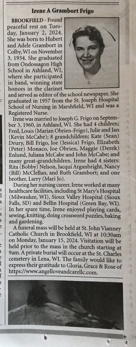 frigof's tweet image. My mother was called home on Tuesday. I was truly blessed to have such a wonderful mom. Love endures.