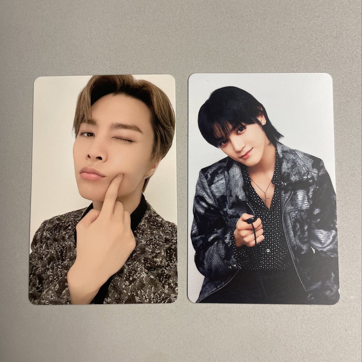 joy_yoj__'s tweet photo. NCT127 THE UNITYトレカ 交換 ラバーチャーム

【譲】左画像 (ジャニ ヘチャン テヨン )
【求】右画像 (ジェヒョン)

会場限定トレカ⇆会場限定トレカ
※大阪の会場にて交換希望です。

お気軽にリプ、DMおねがいします🍑 https://t.co/adMXuBX7SO
