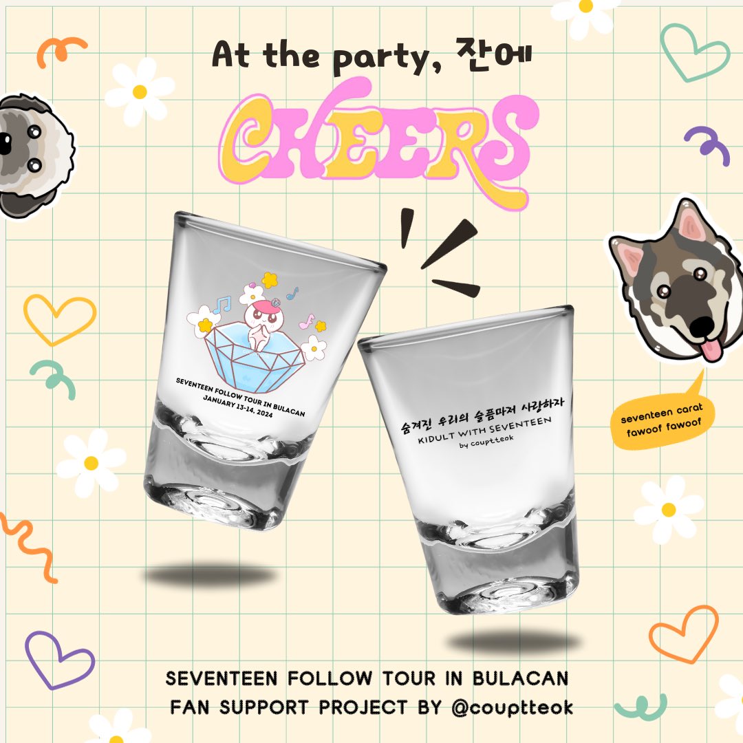 SEVENTEEN FOLLOW IN BULACAN
FAN SUPPORT by couptteok 💎

‣ RT, like &amp; mbf 
‣ 1:1 open to team labas &amp; team concert
‣ more info on D-DAY
‣ no mobbing please
‣ show proof when claiming

SEE YOU SOON CARATS! 💓

#SEVENTEEN #세븐틴 #SVT_TOUR_FOLLOW #FOLLOW #FOLLOW_TO_BULACAN