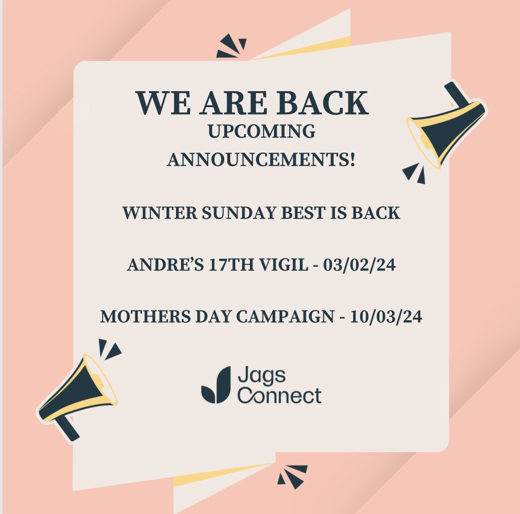 We are back , we hope you have had a great Christmas and new years. 
Here is our upcoming events for the next three months 
#vigil #mothersday #mothersdaycampaign #sundaybest #remberance