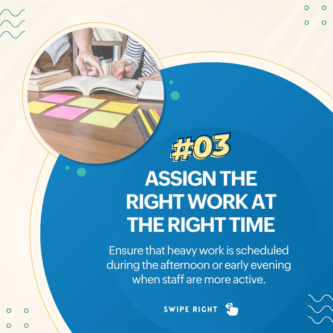 Ensuring the well-being of a shift-based workforce is important for the proper functioning of any business. Here are a few tips to keep in mind for a productive and happy workforce.

#productiveworkspace #happyworkplace #shift #timemanagement #ZohoShifts